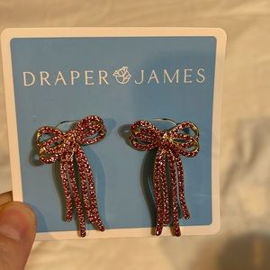 DRAPER JAMES BOW STATEMENT EARRINGS